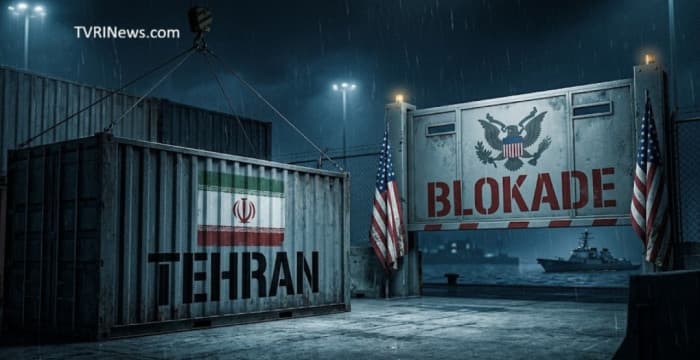 Iran Tolak Damai, Trump Terus Blokade Pelabuhan