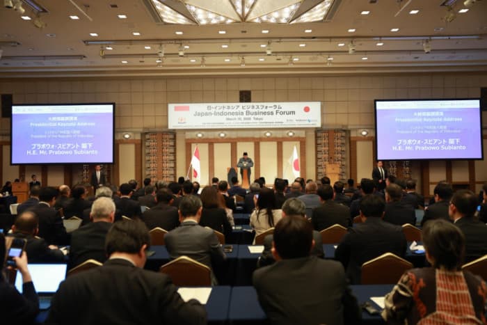 Presiden Prabowo Paparkan Arah Transformasi Ekonomi dan Transisi Energi di Japan-Indonesia Forum