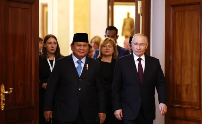 Putin Undang Presiden Prabowo Hadiri Pameran Industri di Rusia Juli Mendatang